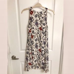 Theory: Alderdale Marigold Floral-Print Silk Dress